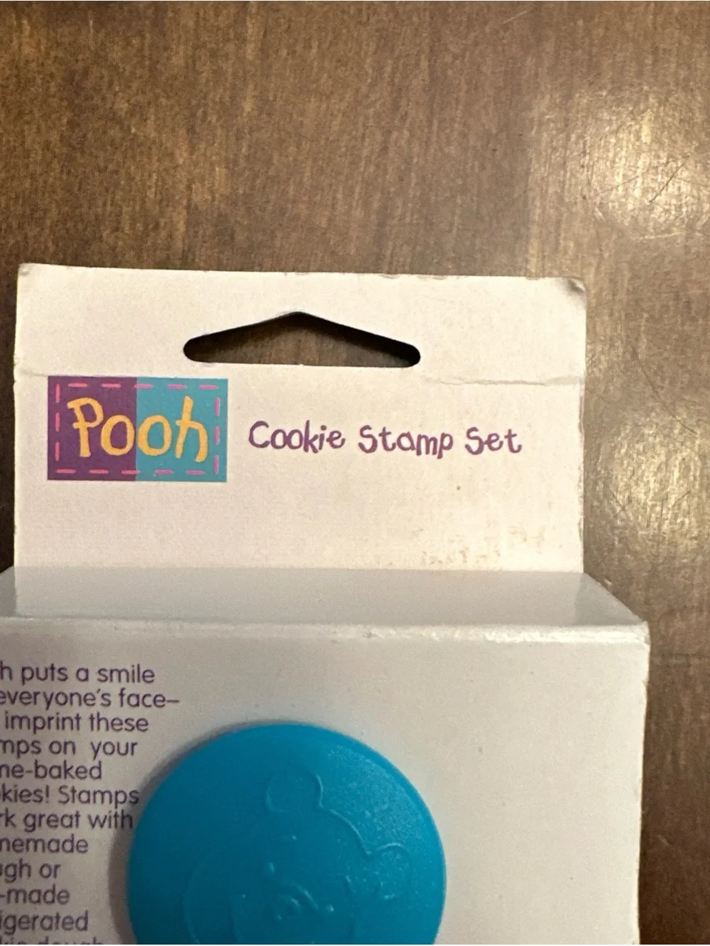 Vintage Disney Winnie Pooh Cookie Stamp Baking Set Birthday Party